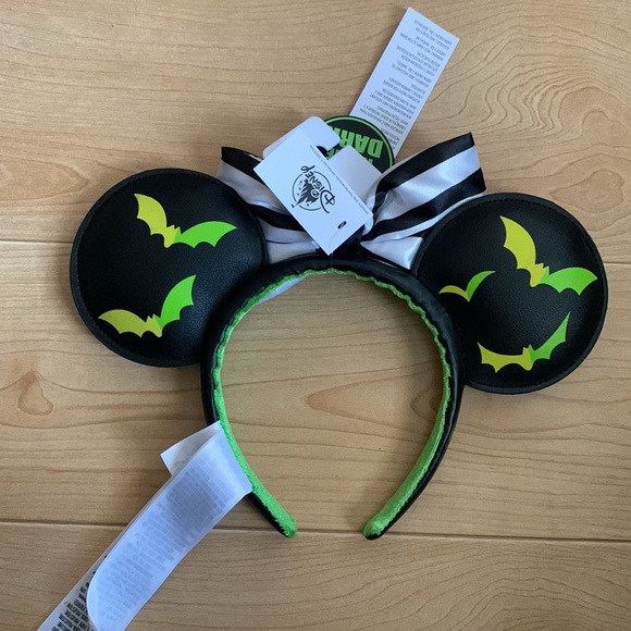 Disney Parks Nightmare Before Christmas Oogie Boogie Bash Exclusive Mickey Ears - Picture 2 of 3